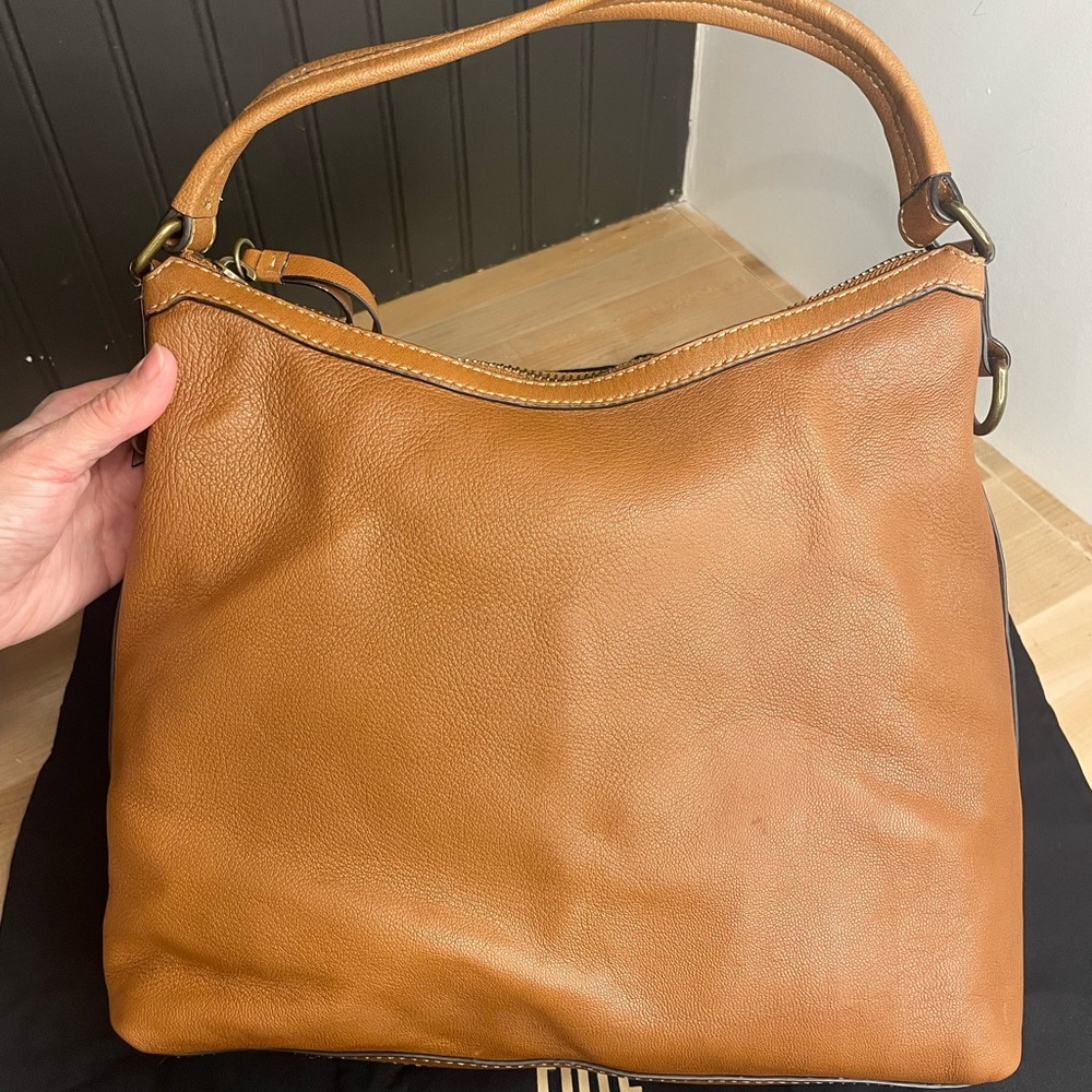 Frye Tan Leather Hobo Bag - Picture 4 of 15
